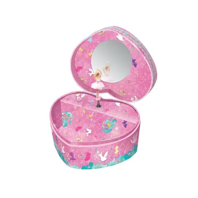 Pecoware - Heart Shape Musical Jewelry Box /Butterfly - Marah Kids