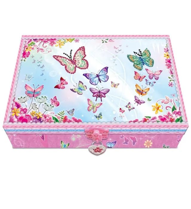 Pecoware - One Tier Trinket Box W/Lock - Marah Kids