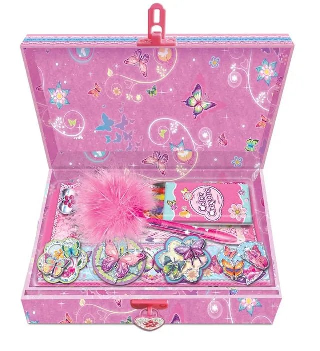 Pecoware - One Tier Trinket Box W/Lock - Marah Kids