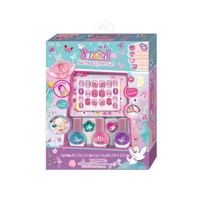 Pecoware - Scented Nail Beauty Art Set - Marah Kids