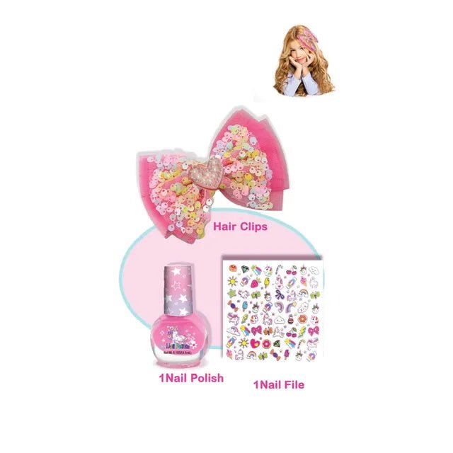 Pecoware - Sparkling Nails And Decorate Hair - Marah Kids