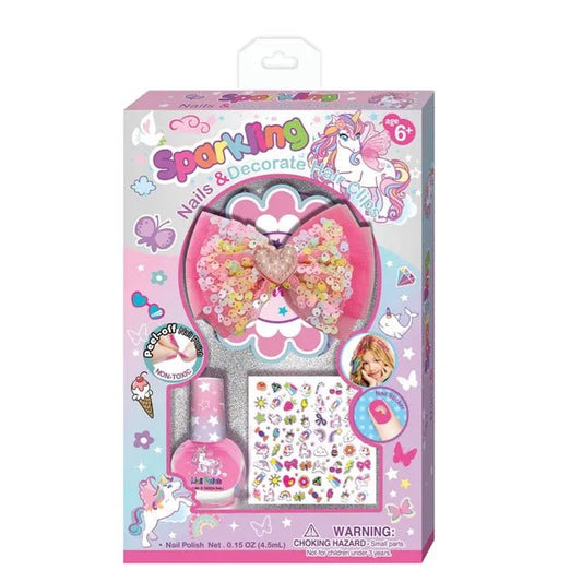 Pecoware - Sparkling Nails And Decorate Hair - Marah Kids