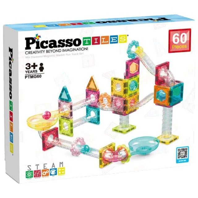 Picasso Mag. Mini Diamnd Run Track 60Pcs - Marah Kids