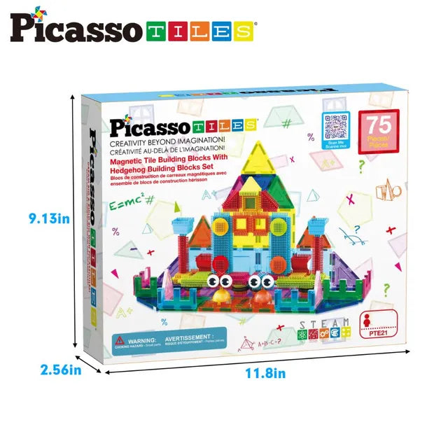 Picasso Magnetic W/ Hedgehog Set 75Pcs