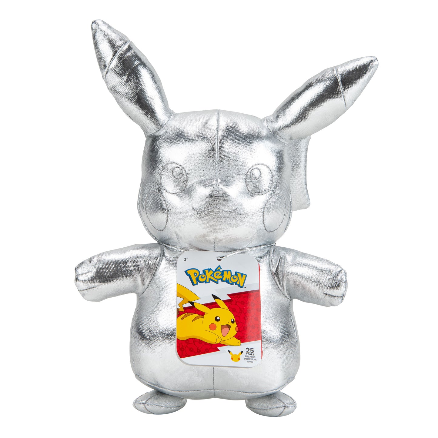 Jaswar -Pokemon Plush Silver Pikachu 8Inch S3