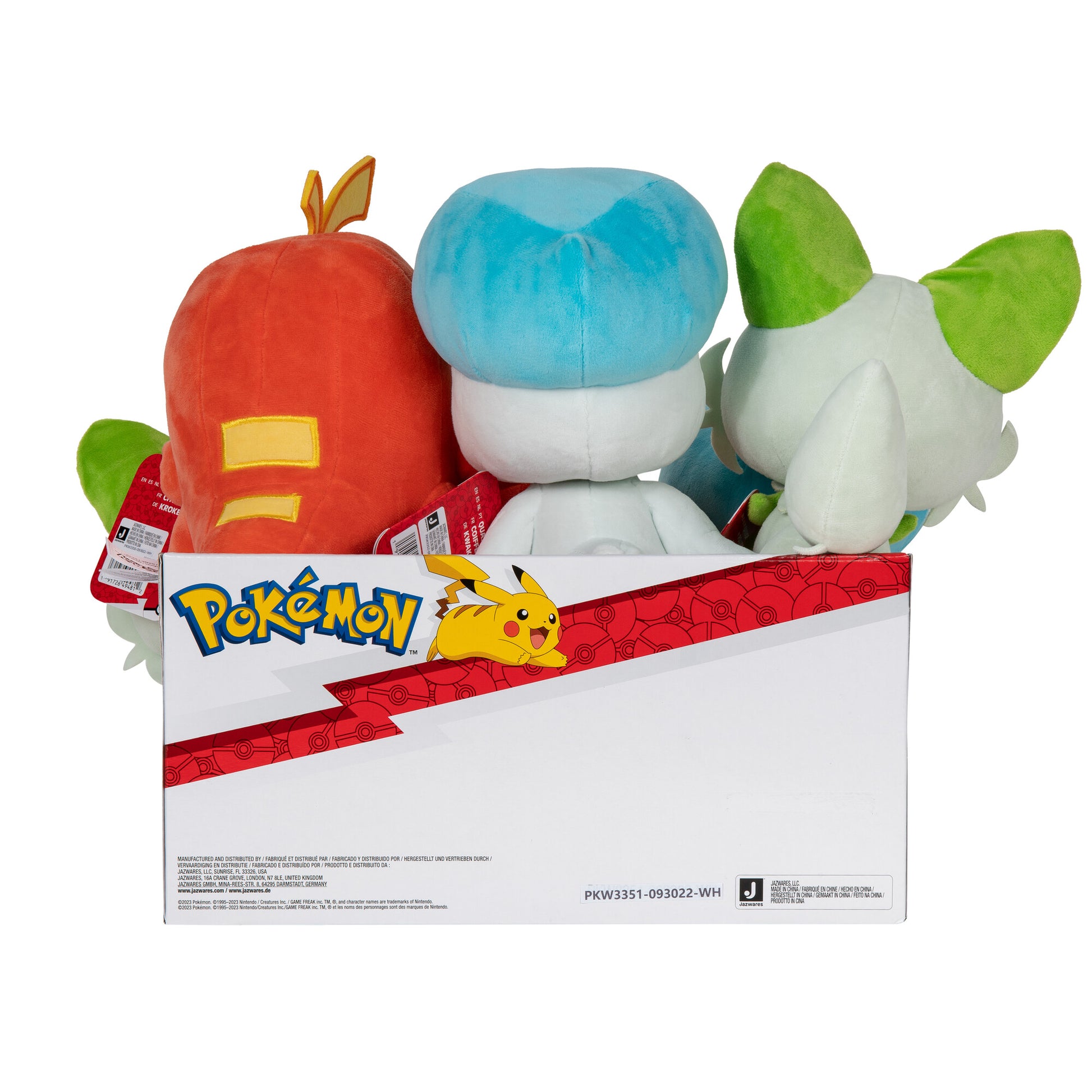 Jaswar - Pokemon Plush Gen. Ix 8" Pdq6 Woc - Marah Kids