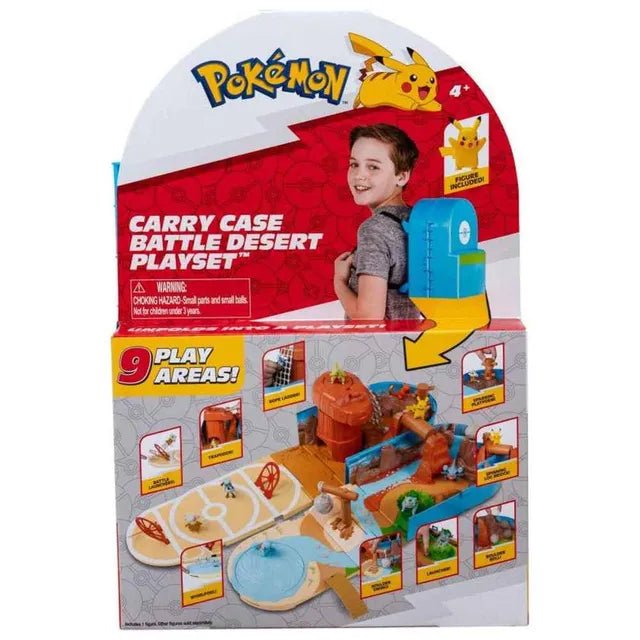 Jaswar - Pokemon Cary Case Battle Desert Playset - Marah Kids