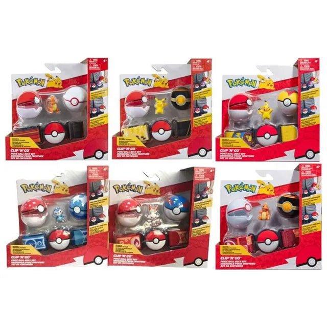 Jaswar - Pokemon Clip N Go Poke Ball Belt - Marah Kids