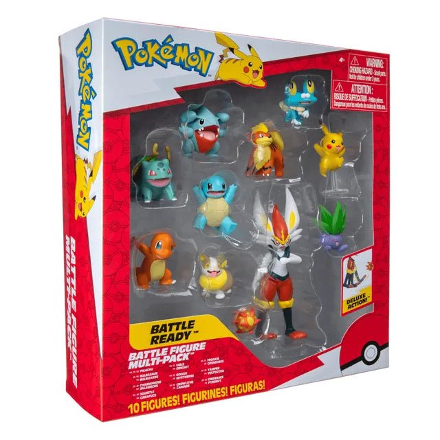 Jaswar - Pokemon Battle Figure Multi 10Pack - Marah Kids