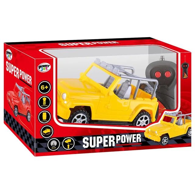 Power Joy Remote Control Super Power 1/24 Single Channel Battery Operated - Marah Kids