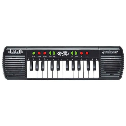 Power Joy Music Keyboard 24Keys with Mic Battery Operated - Marah Kids