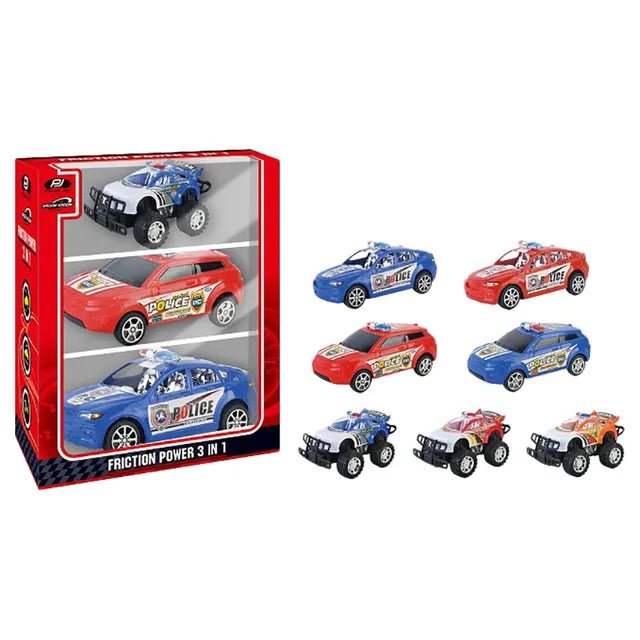 Power Joy Vroom Vroom Friction Power 3in1 1/18 - Marah Kids