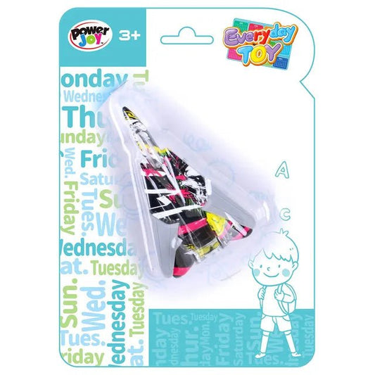 Power Joy Everyday Toy Pullback Diecast Fighter 1/80 Assorted (Style and Color May Vary) - Marah Kids