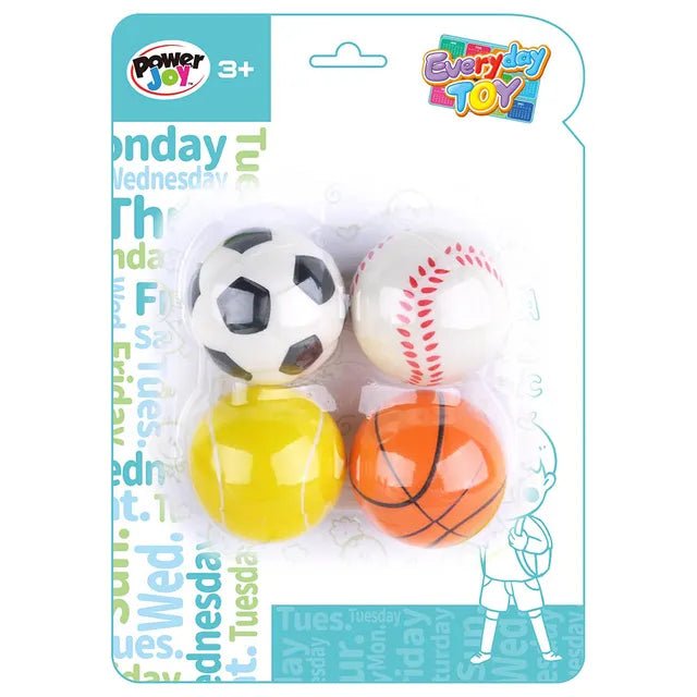 Power Joy Everyday Toy PU Soft Ball 4pieces - Marah Kids