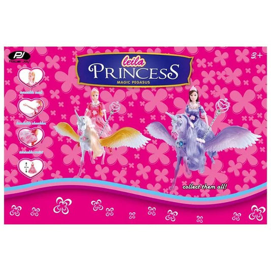 Power Joy Leila Princess And Magic Pegasus - Marah Kids