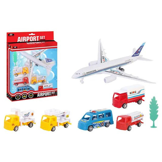 Power Joy Plastic Airport Set, GT - C8436 - Marah Kids