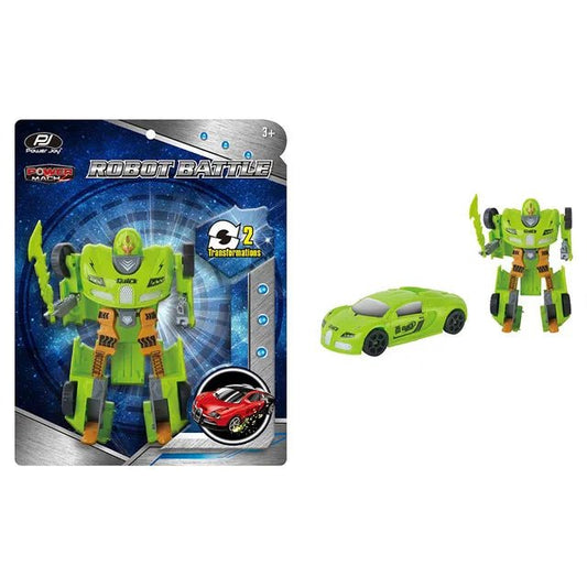 Power Joy Power Mach Robot Battle Assorted (Color May Vary) - Marah Kids