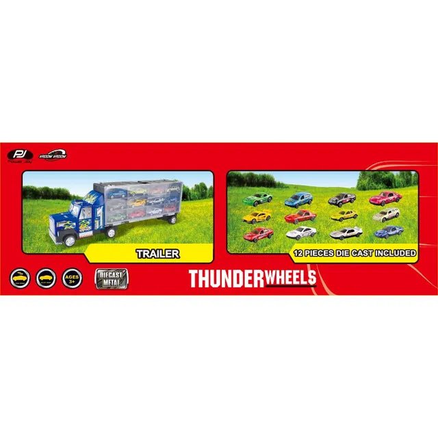 Power Joy Vroom Vroom Die Cast Thunder Wheels - Marah Kids