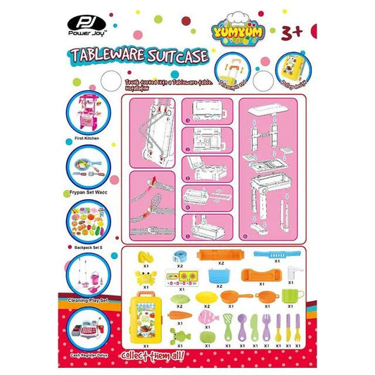 Power Joy - Yumyum Tableware Suitcase - Marah Kids
