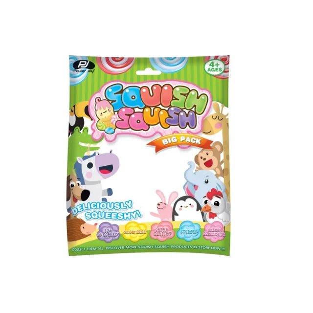 Power Joy Squish Squish Animal Big Pack - Marah Kids