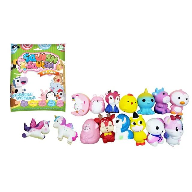 Power Joy Squish Squish Animal Big Pack - Marah Kids