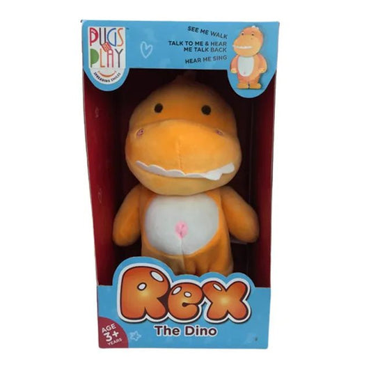 PUGS AT PLAY WALKING&TALKING REX 9 B/O - Marah Kids