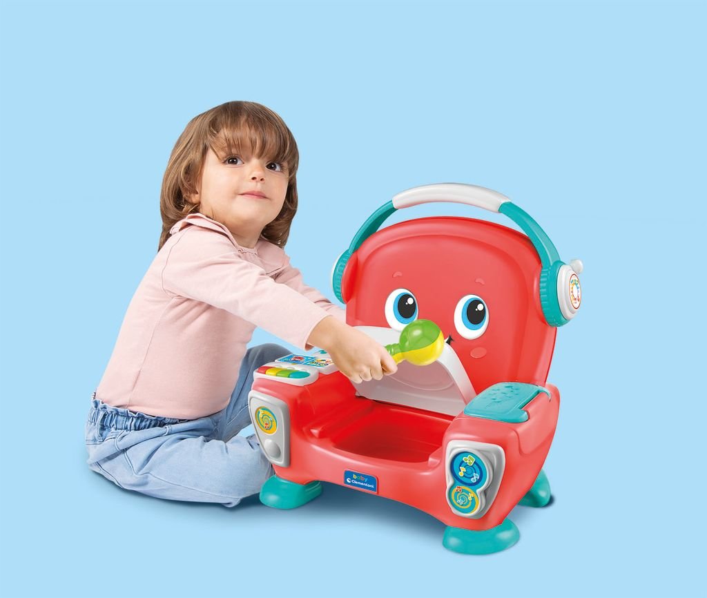 Clementoni Baby Music Chair Battery Operated - Marah Kids
