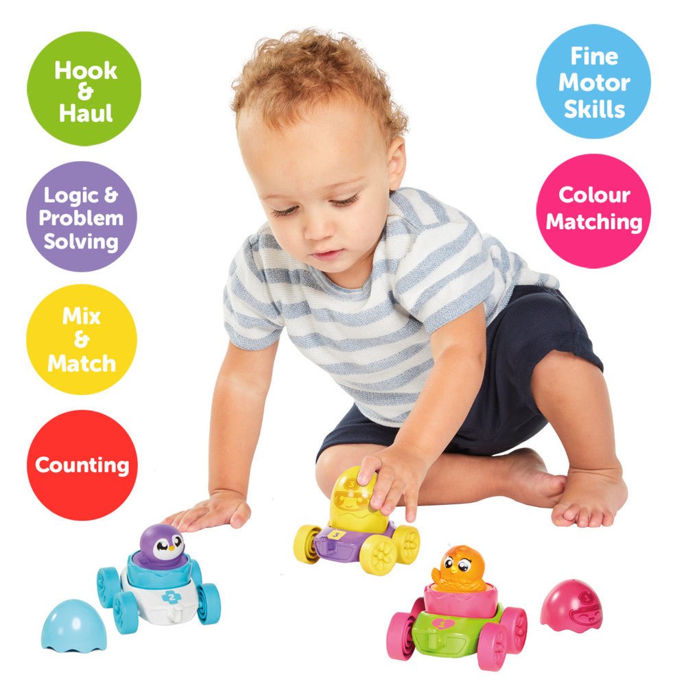 Tomy Toomies - TOMY Toomies Egg Racers Asst - Marah Kids
