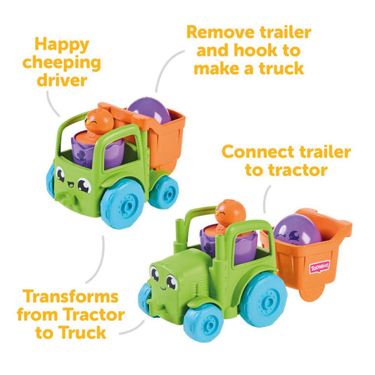 Tomy Toomies - TOMY Toomies 2 in 1 Transforming Tractor - Marah Kids