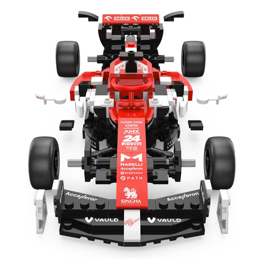 Alfa Romeo C42 F1 Car Bricks Building Kit - 340pcs - Marah Kids