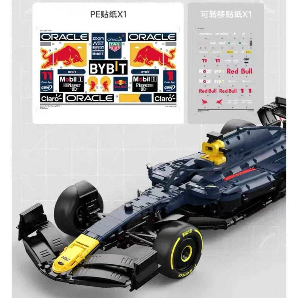 Redbull RB19 F1 Car Bricks Building Kit - 2509pcs - Marah Kids