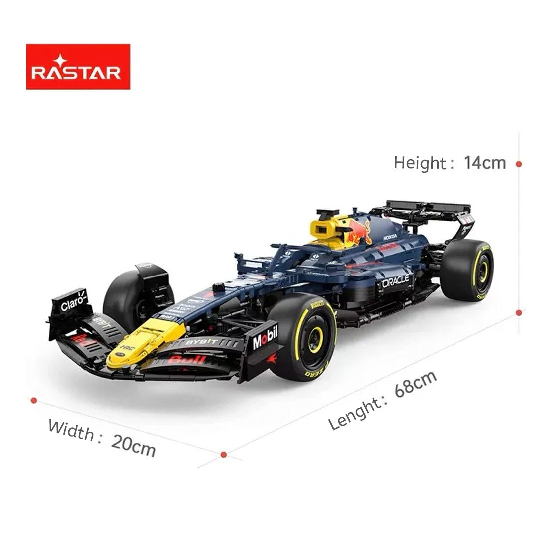 Redbull RB19 F1 Car Bricks Building Kit - 2509pcs - Marah Kids
