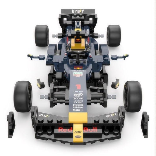 Redbull RB19 F1 Car Bricks Building Kit - 333pcs - Marah Kids