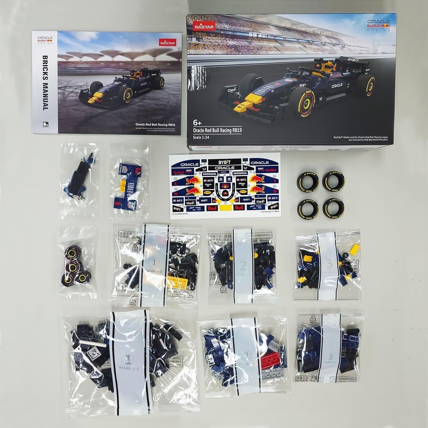 Redbull RB19 F1 Car Bricks Building Kit - 333pcs - Marah Kids