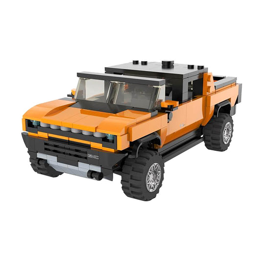 Rastar Bricks - Hummer EV Orange - 431 Pieces - Marah Kids