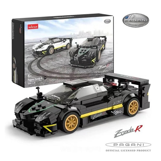 Pagani Zonda R Bricks Building Kit - Black - 387pcs - Marah Kids