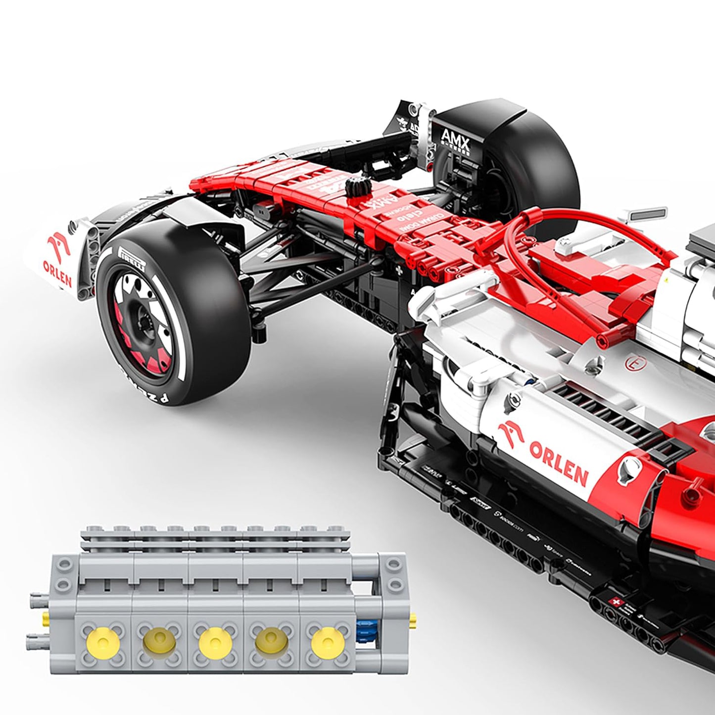 Rastar Bricks - Alfa Romeo Formula 1 C42 - 2306 Pieces - Marah Kids
