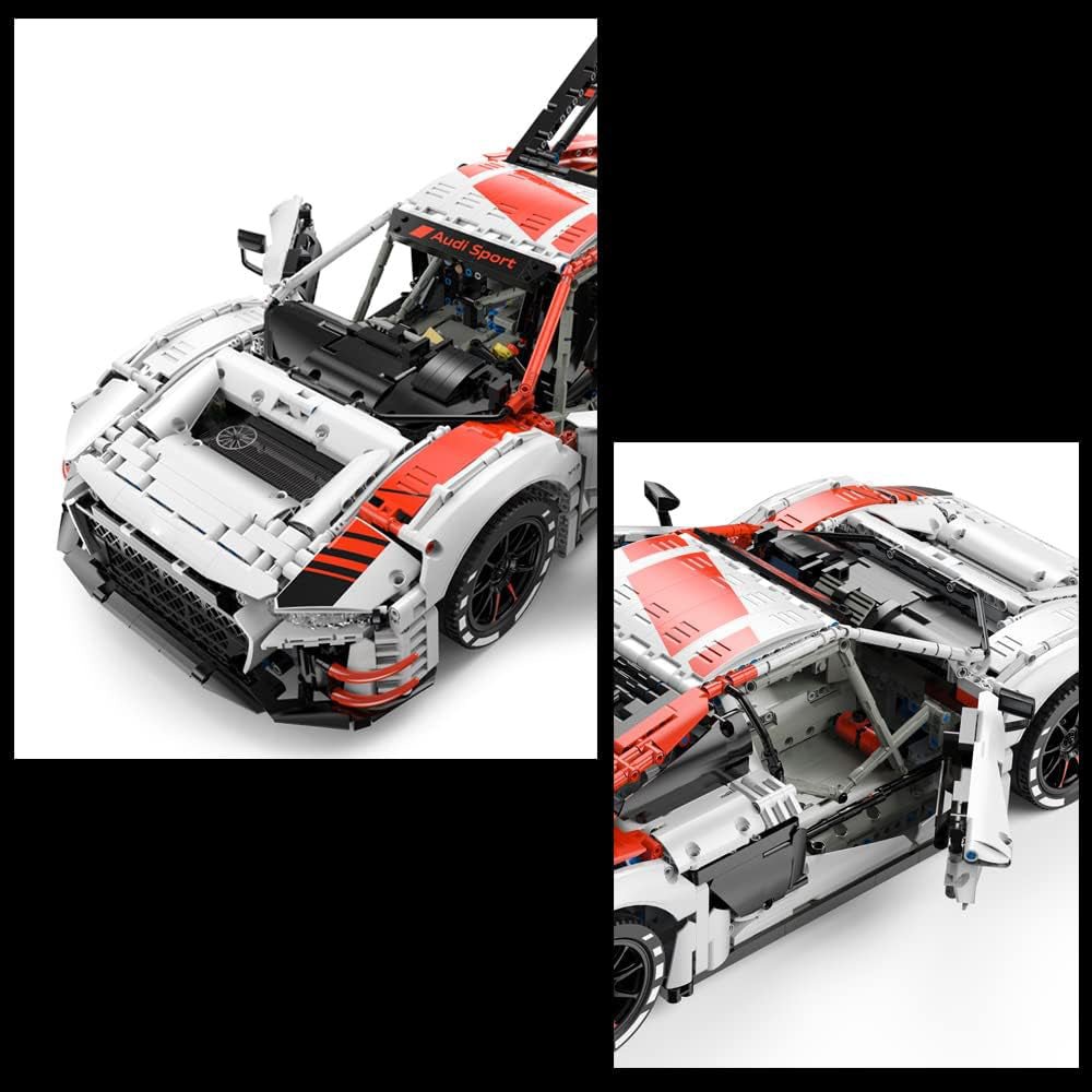 Rastar Bricks - Audi R8 LMS GT3 - 3314 Pieces - Marah Kids