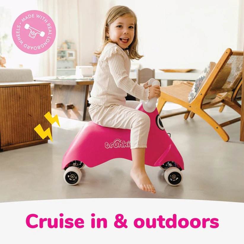 Trunki Rodeo Ride - On Cruiser | Lean - To - Steer Kids Toy, Ages 3+ - Marah Kids