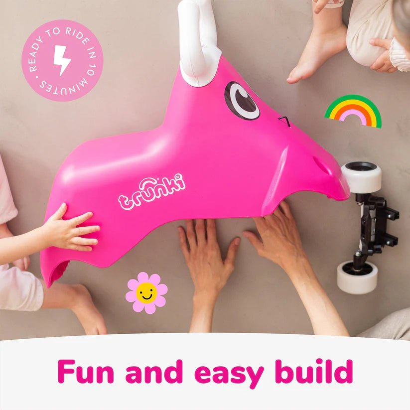 Trunki Rodeo Ride - On Cruiser | Lean - To - Steer Kids Toy, Ages 3+ - Marah Kids