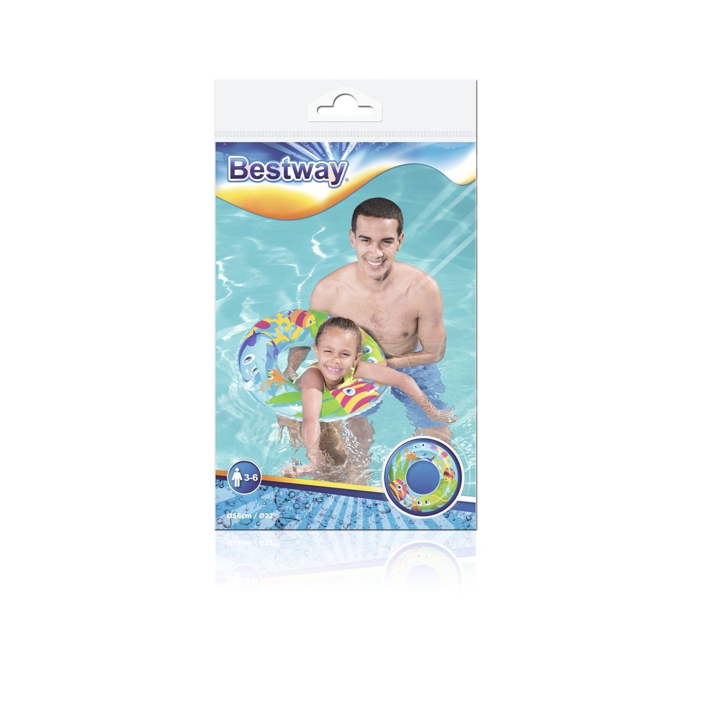 Bestway Swim Ring Designer 56Cm - Marah Kids