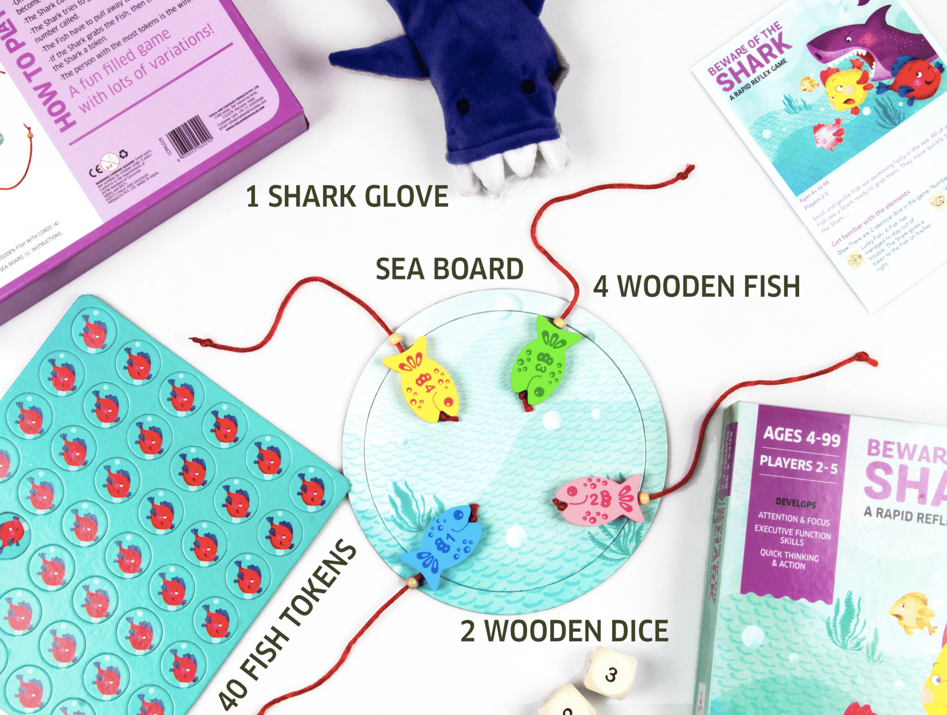 Chalk & Chuckles - Beware Of The Shark - Marah Kids