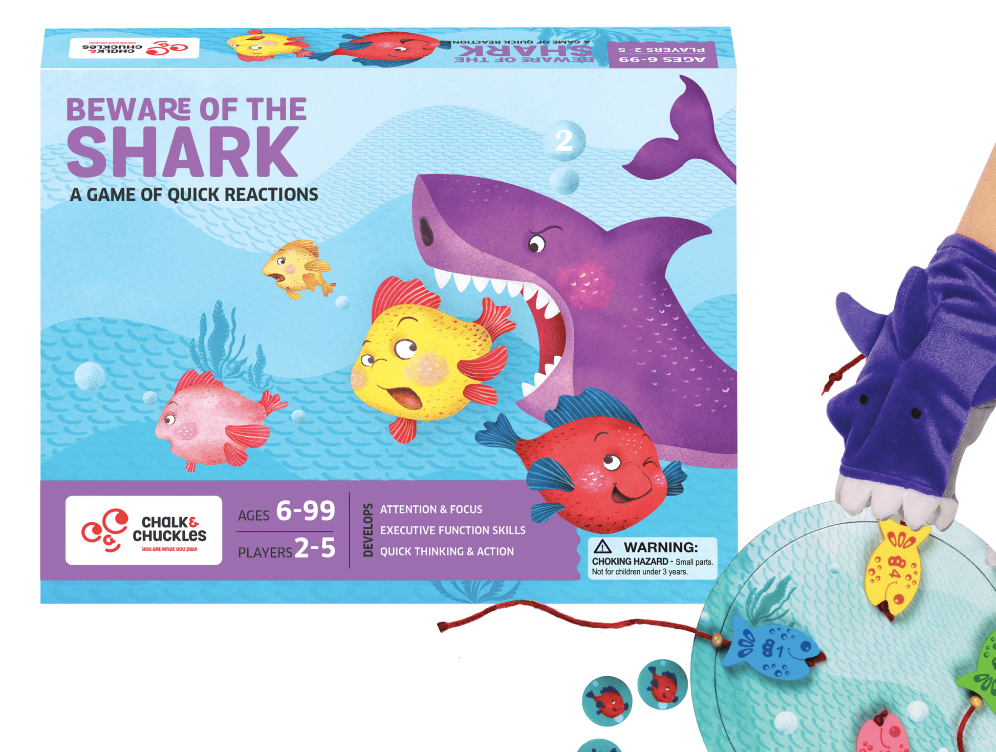 Chalk & Chuckles - Beware Of The Shark - Marah Kids