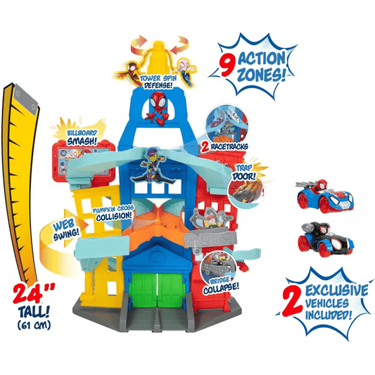 Jaswar - Spidey N Friends City Track Set - Marah Kids