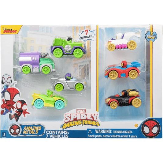 Jaswar - Spidey N Friends Amazing Met. Multi 8Pk - Marah Kids