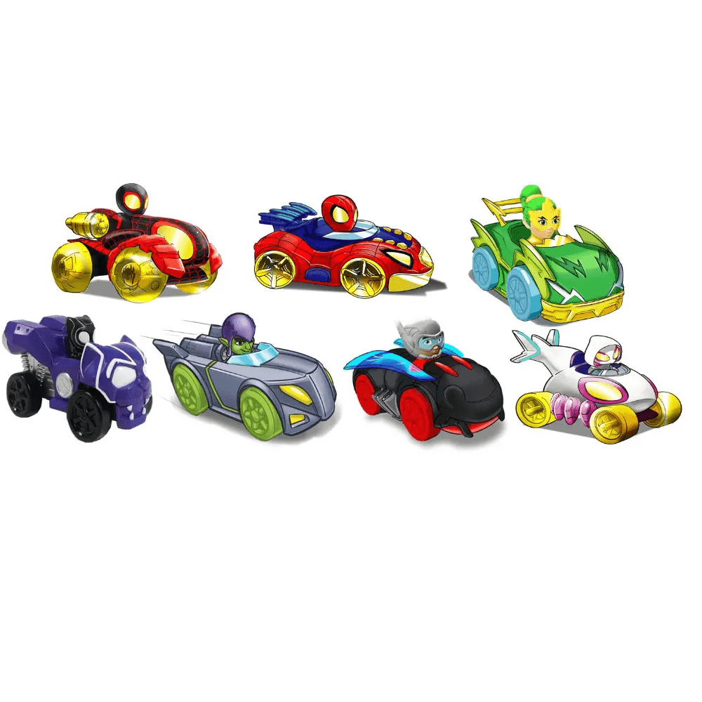 Jaswar - Spidey N Friends Amazing Met. Multi 8Pk - Marah Kids