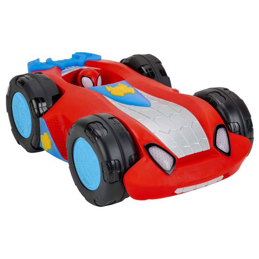 Spidey N Friends Deluxe Flip & Reveal Cruiser Play Vehicle with Lights & Sounds - Marah Kids