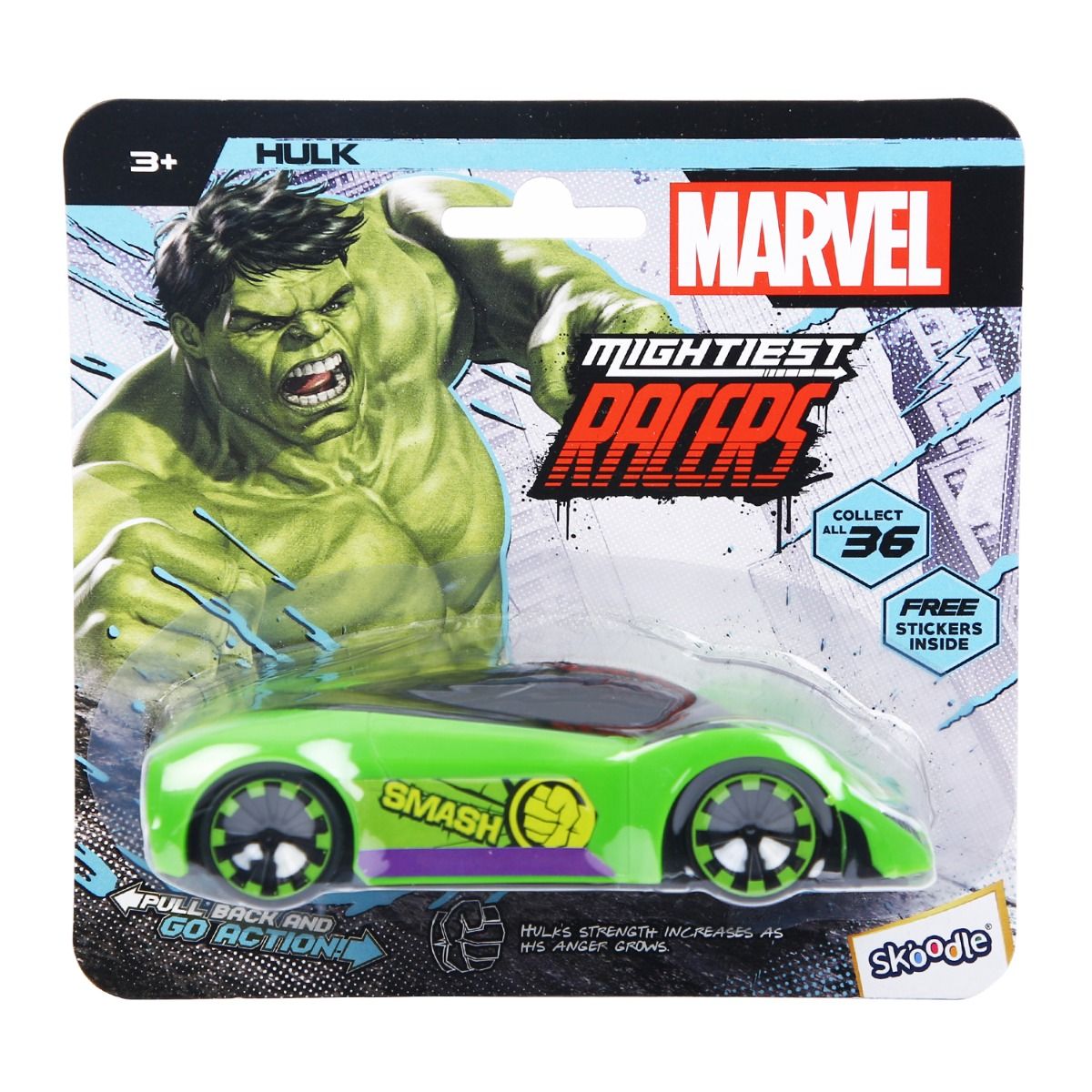 Mondo Marvel Mm Racer Hulk - Marah Kids
