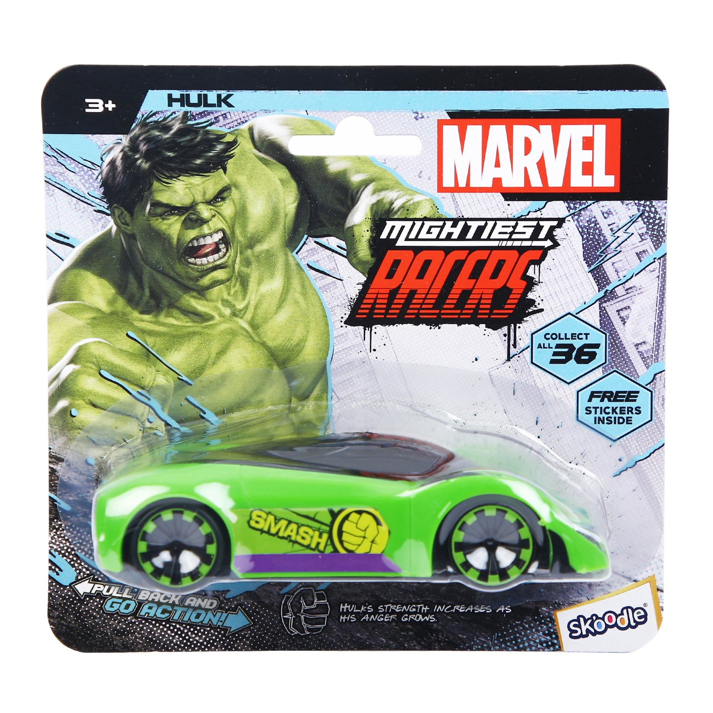 Mondo Marvel Mm Racer Hulk - Marah Kids
