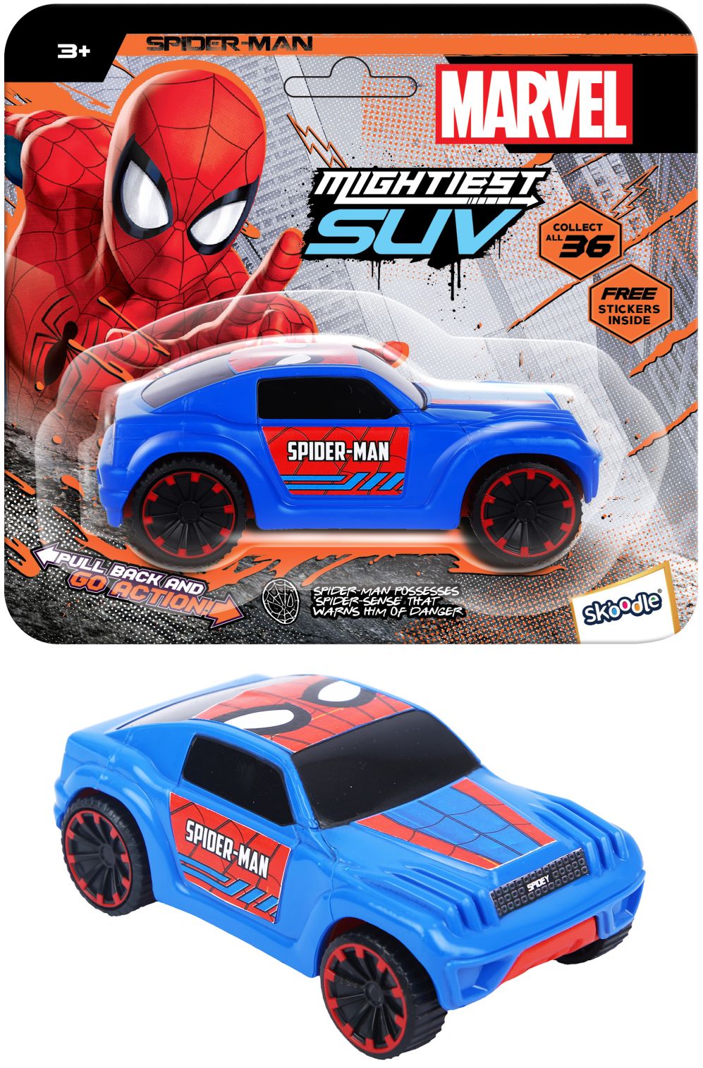 Mondo Marvel Mm Suv Spiderman - Marah Kids